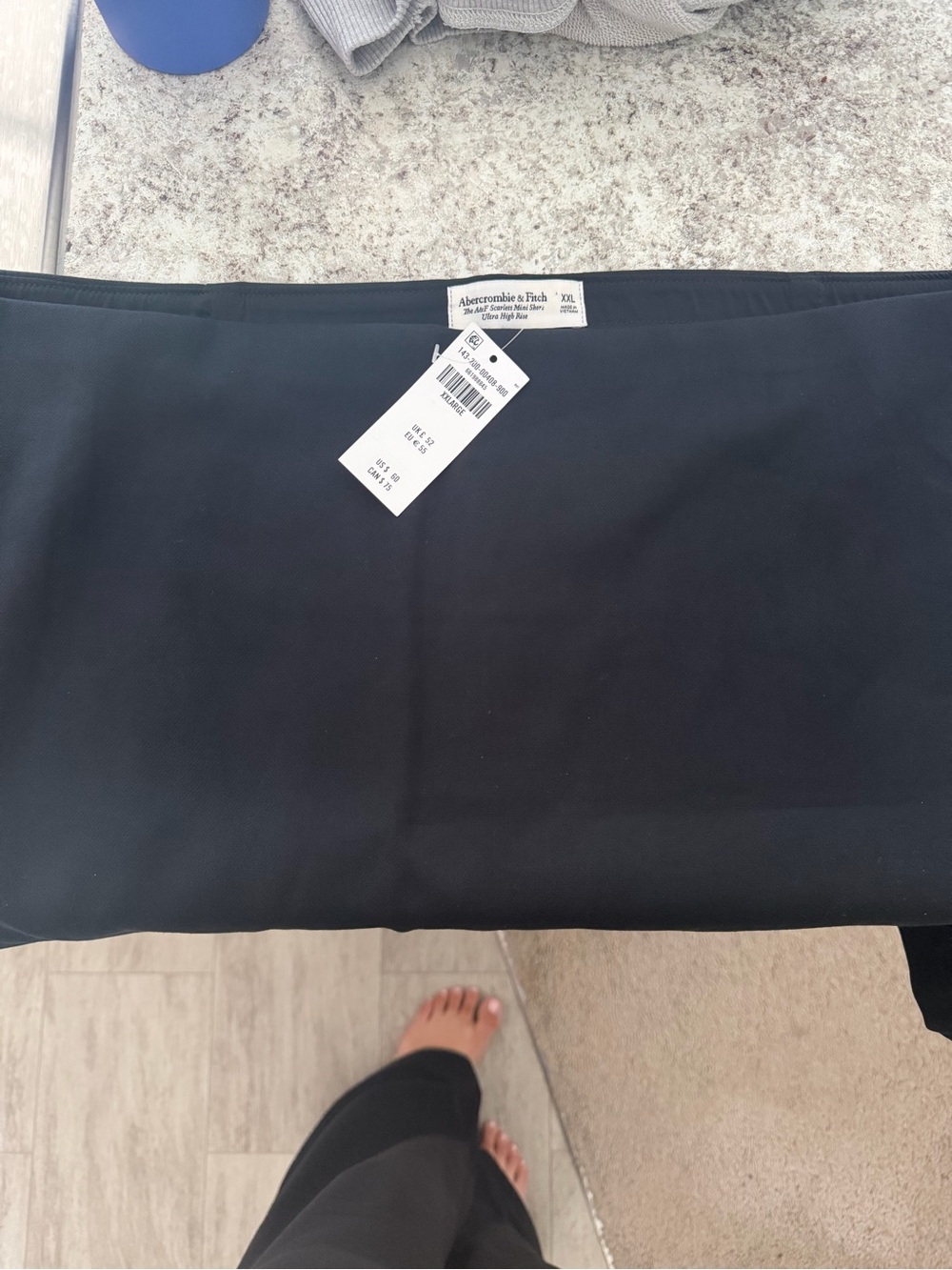 Abercrombie & Fitch Men’s Black Dress Pants - Straight Fit